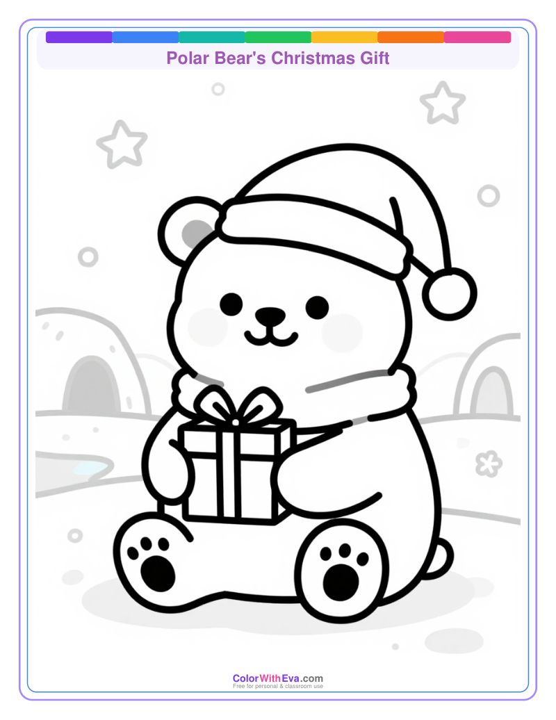 Polar Bear's Christmas Gift preview