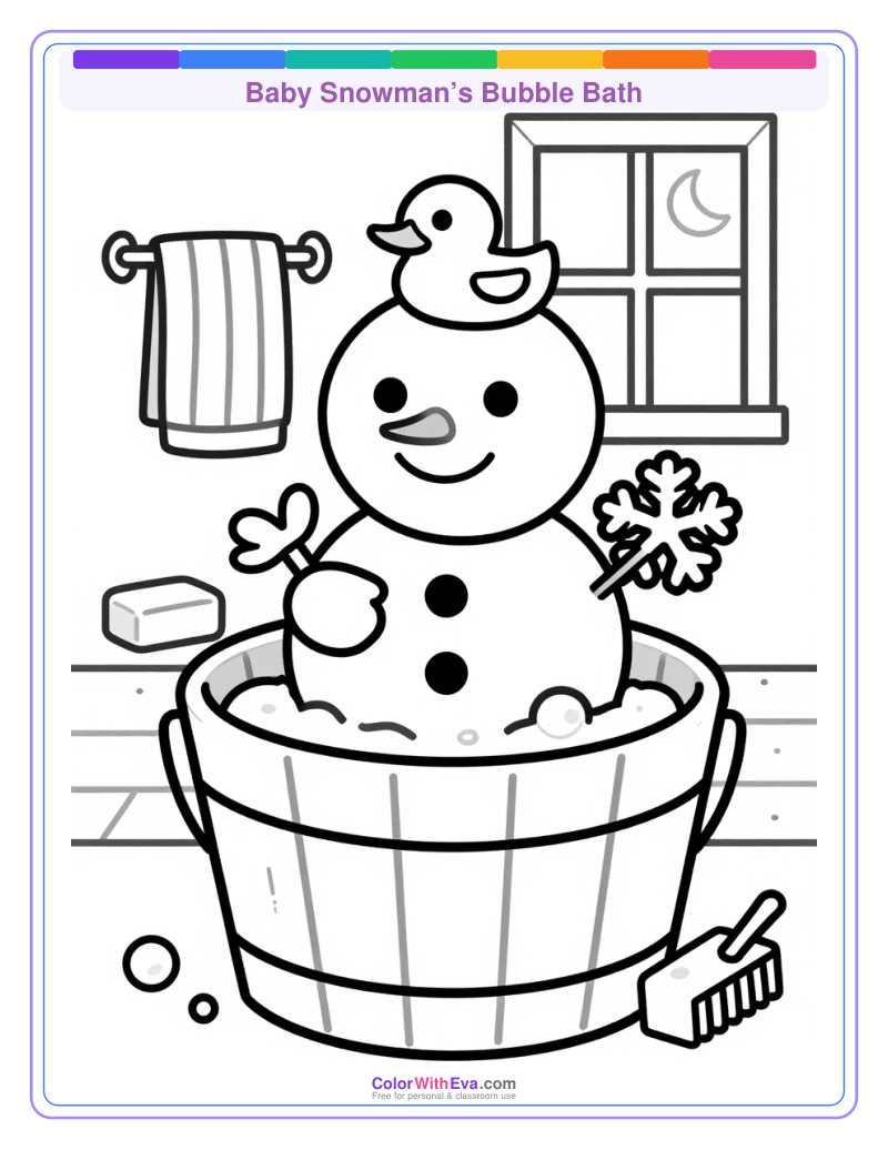 Baby Snowman’s Bubble Bath thumbnail