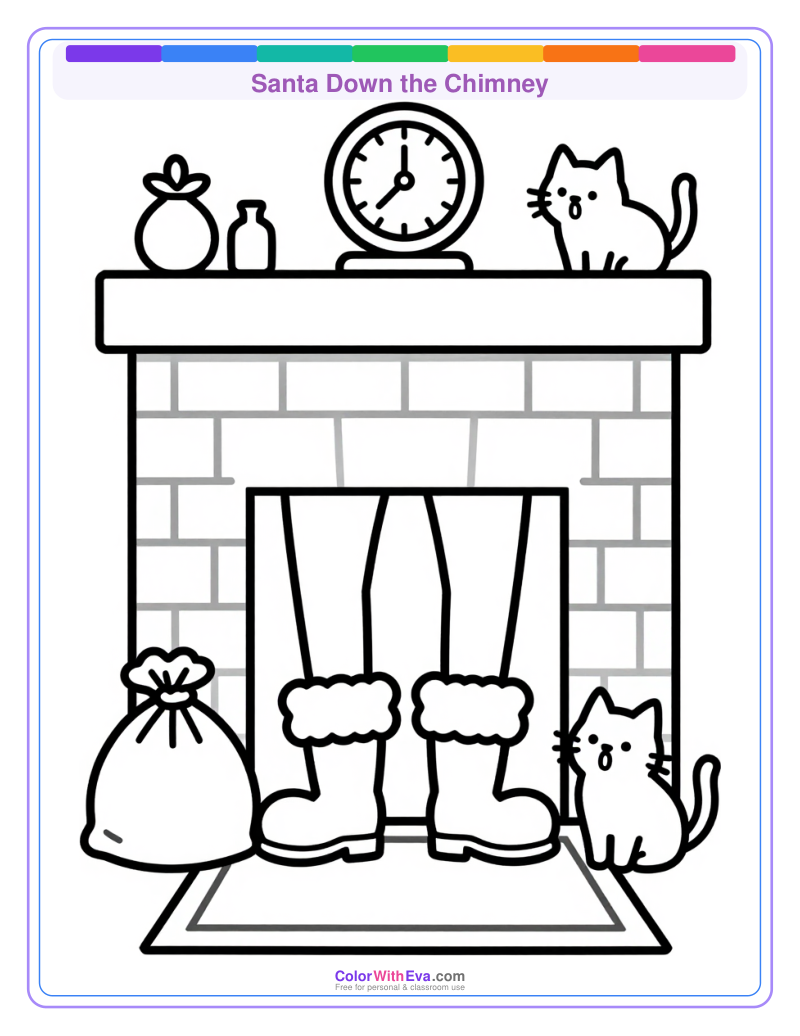 Santa Down the Chimney preview