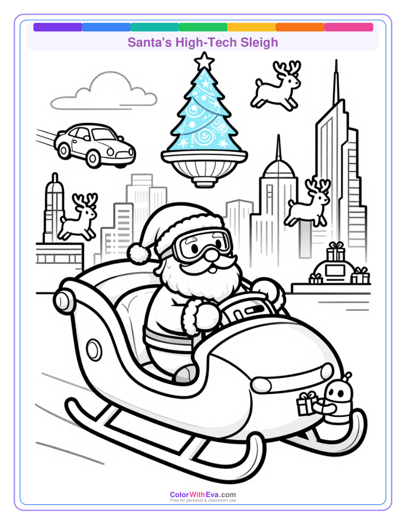 Santa's High-Tech Sleigh thumbnail