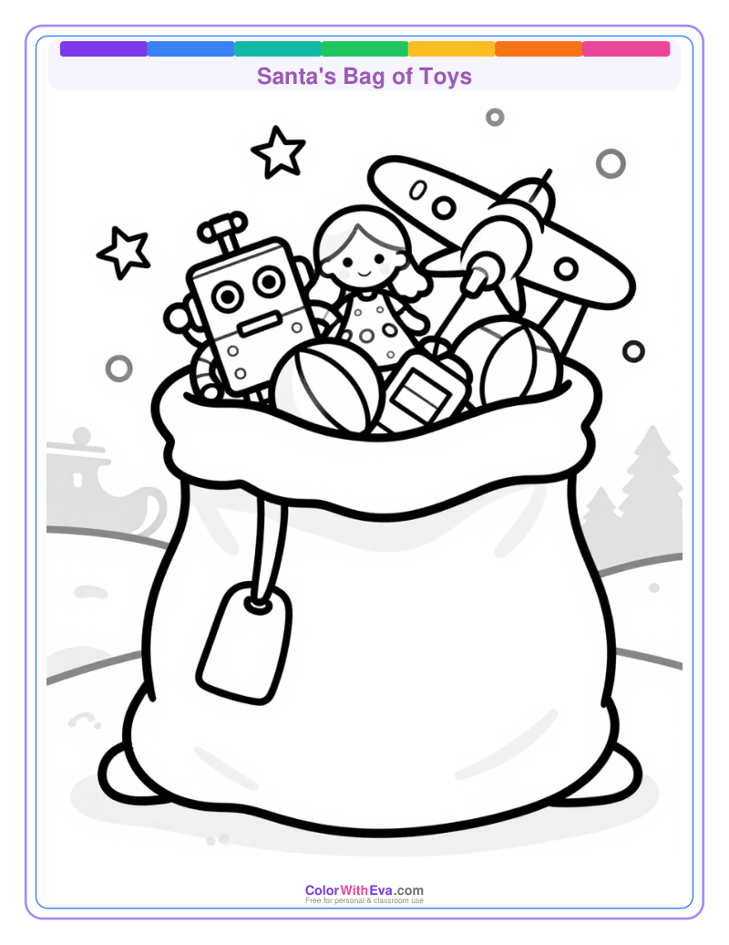 Santa's Bag of Toys preview