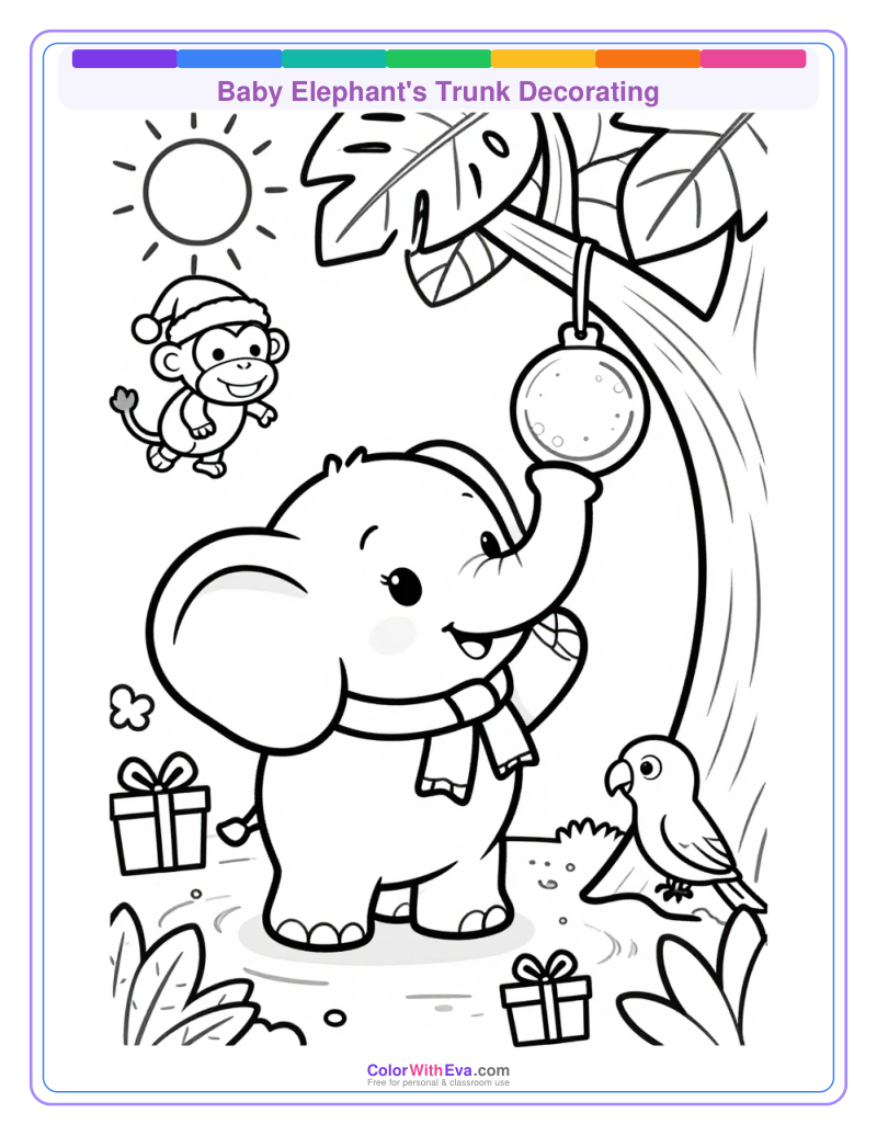 Baby Elephant's Trunk Decorating thumbnail