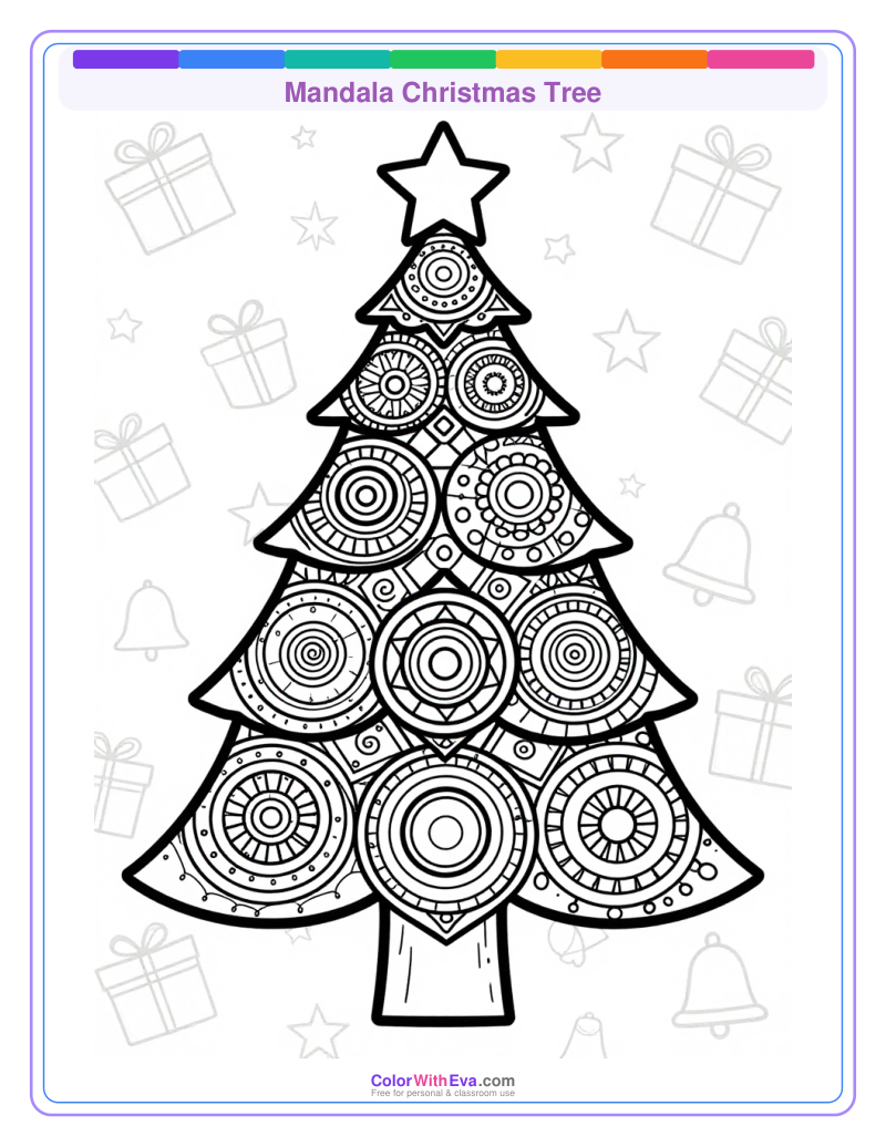 Mandala Christmas Tree thumbnail