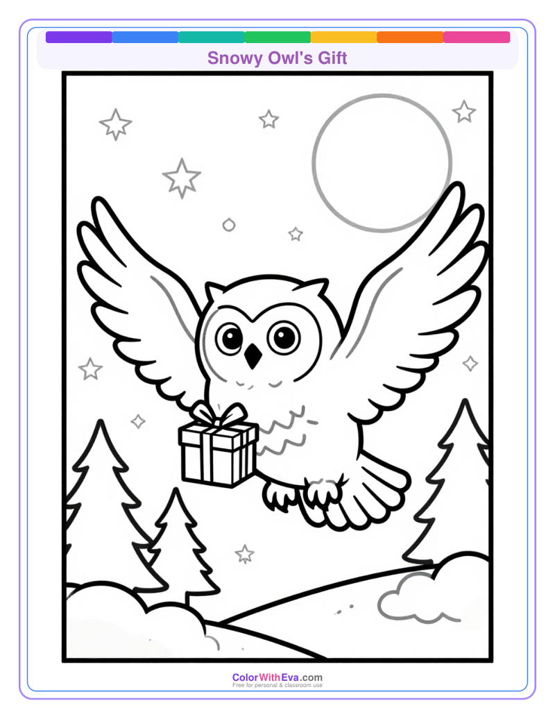 Snowy Owl's Gift preview