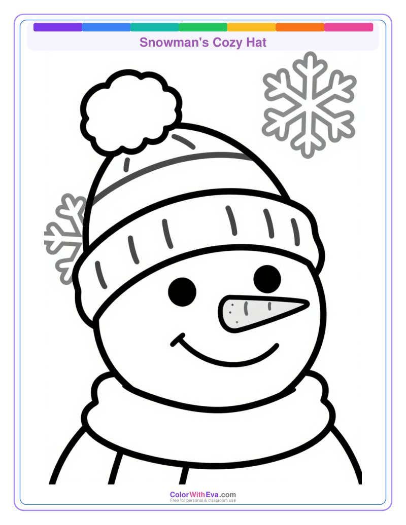 Snowman's Cozy Hat preview