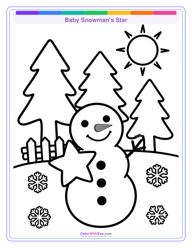 Baby Snowman’s Star thumbnail