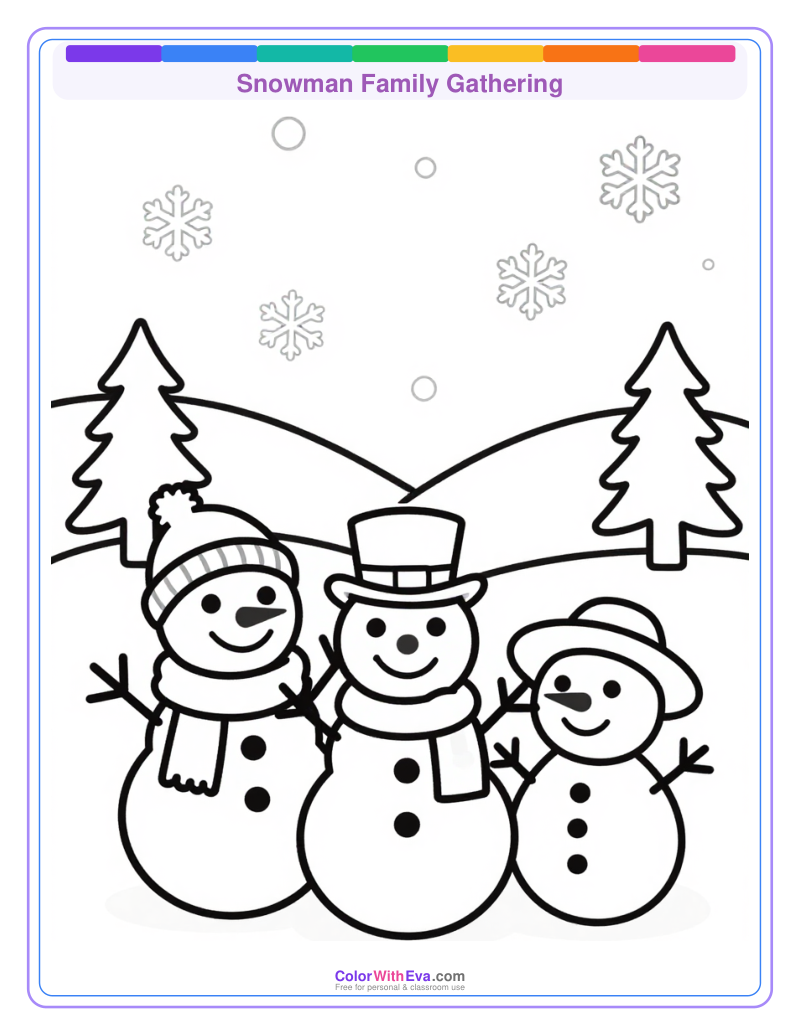 Snowman Family Gathering preview