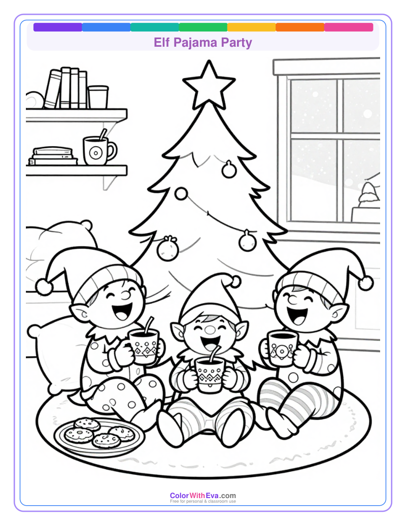 Elf Pajama Party preview