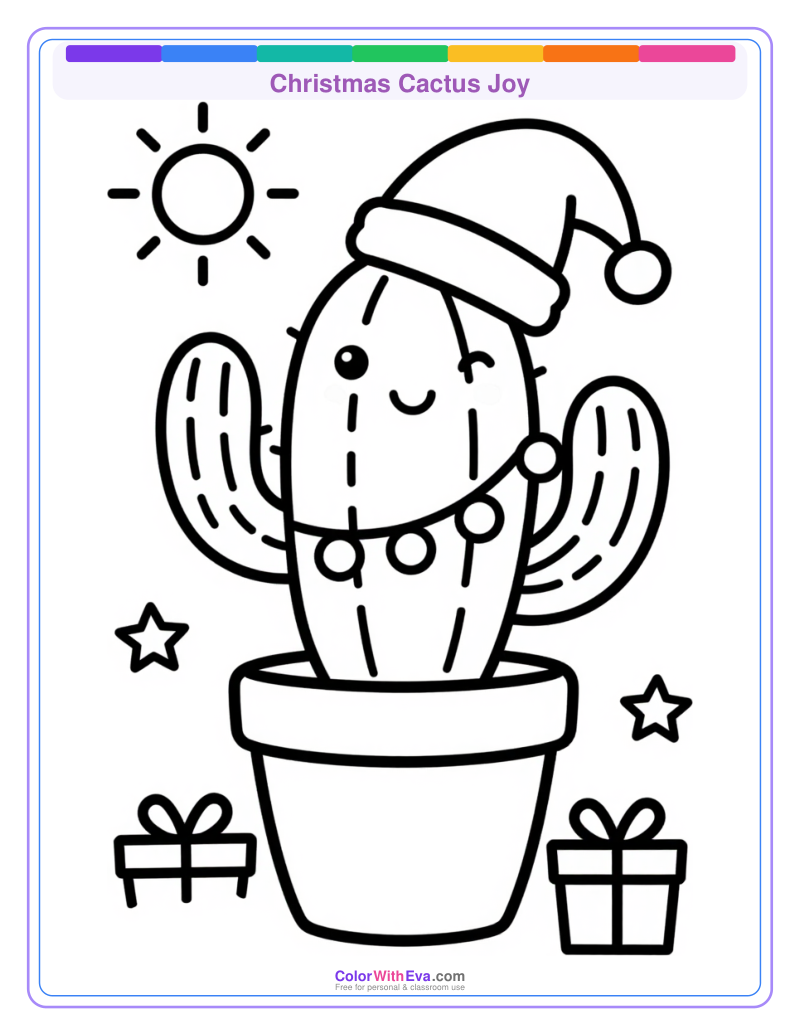 Christmas Cactus Joy preview