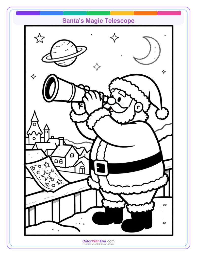 Santa's Magic Telescope preview