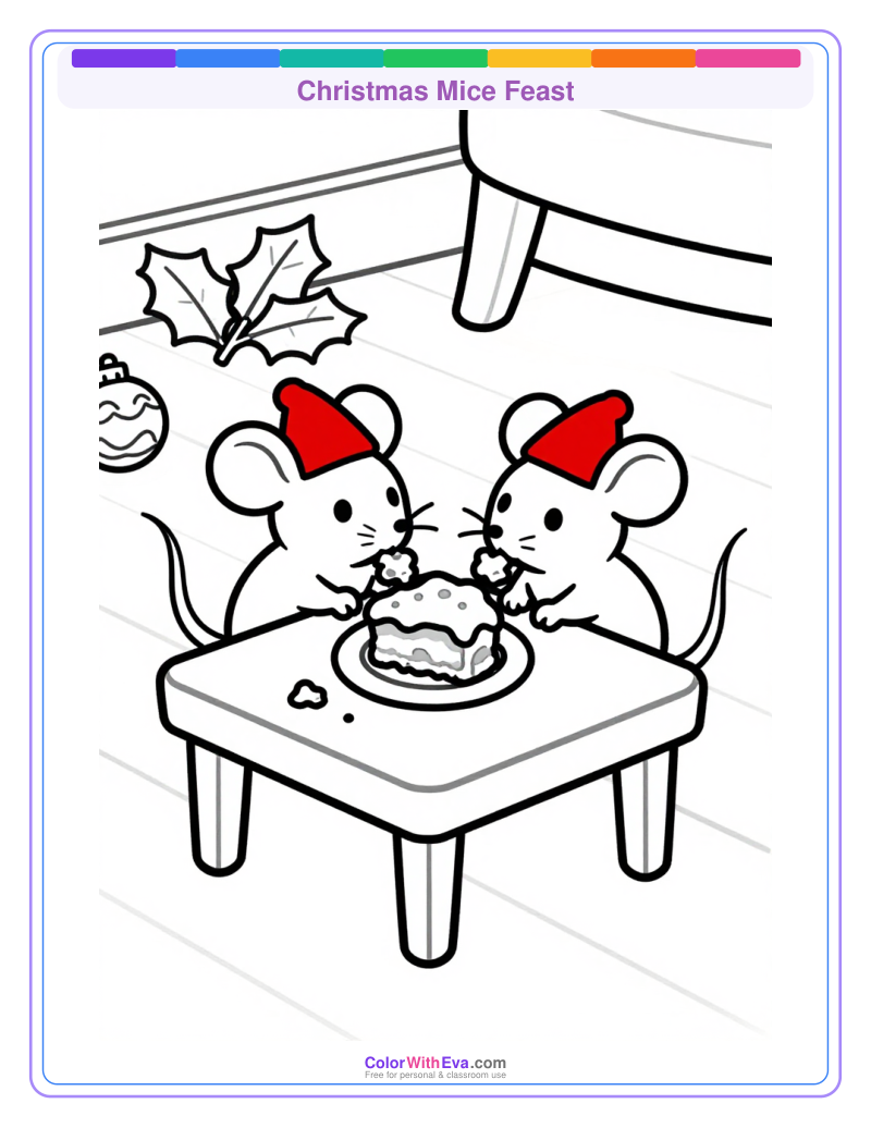 Christmas Mice Feast preview