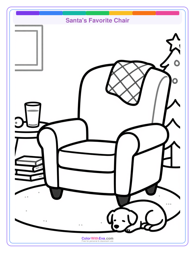 Santa's Favorite Chair preview