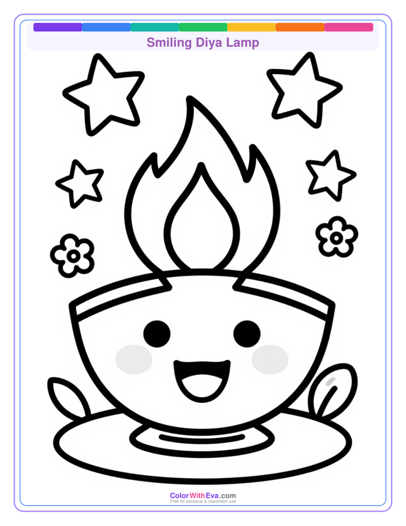 Smiling Diya Lamp preview