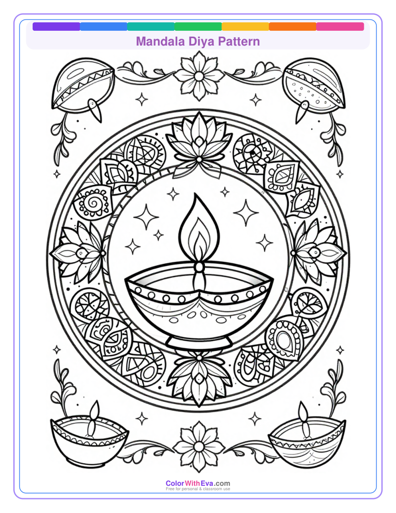 Mandala Diya Pattern thumbnail
