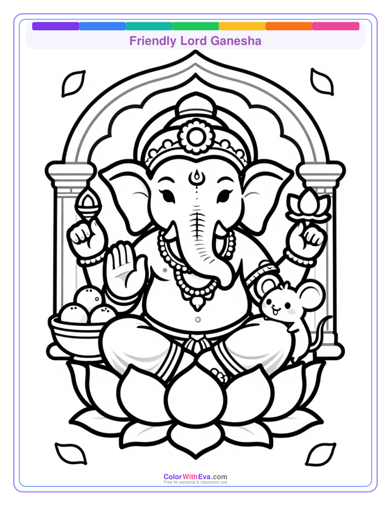 Friendly Lord Ganesha preview