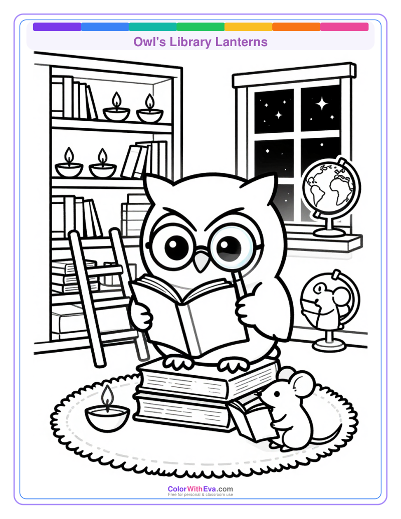 Owl's Library Lanterns thumbnail