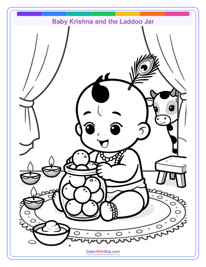 Baby Krishna and the Laddoo Jar thumbnail