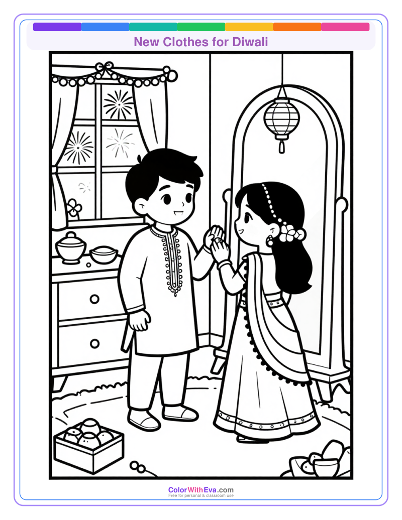 New Clothes for Diwali preview