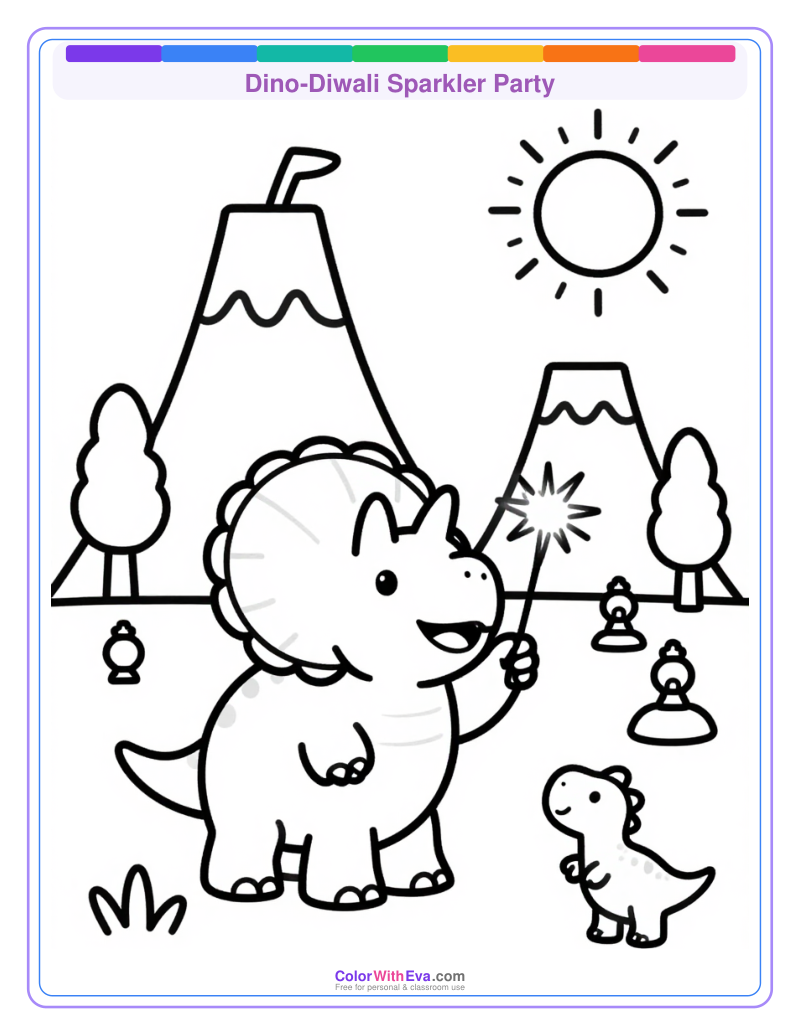 Dino-Diwali Sparkler Party thumbnail