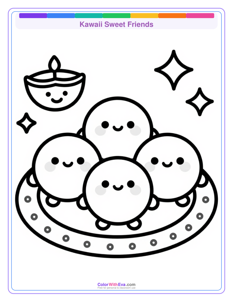 Kawaii Sweet Friends preview