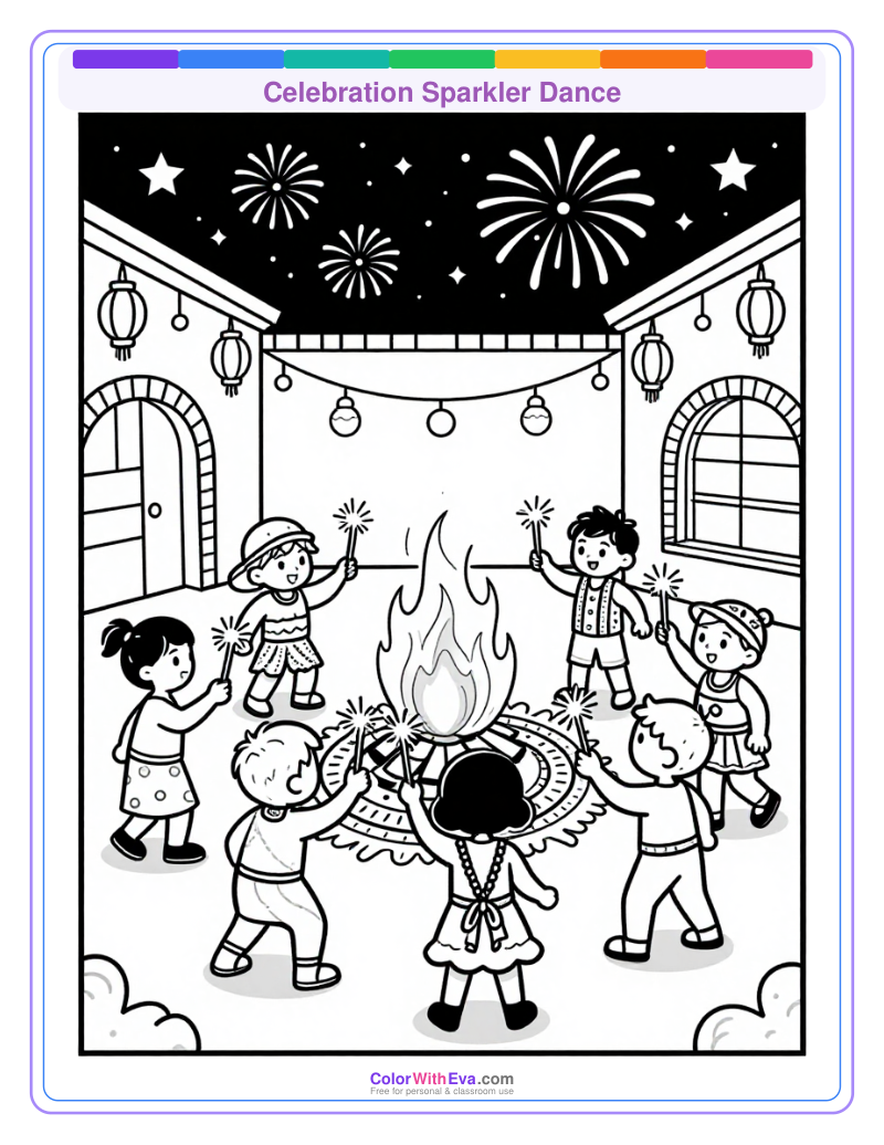 Celebration Sparkler Dance preview