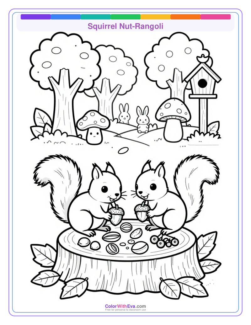 Squirrel Nut-Rangoli thumbnail