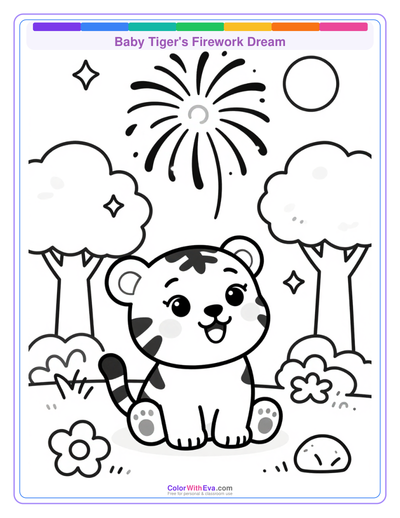 Baby Tiger's Firework Dream thumbnail