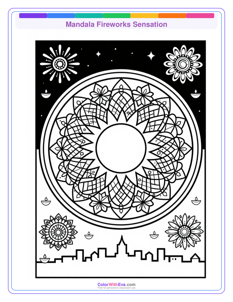 Mandala Fireworks Sensation thumbnail