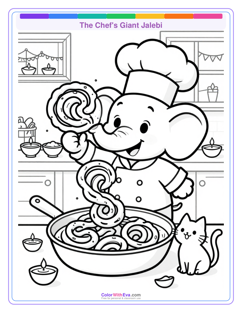 The Chef's Giant Jalebi preview