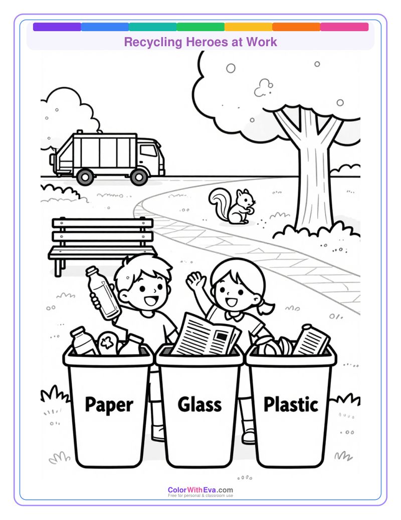 Recycling Heroes at Work preview