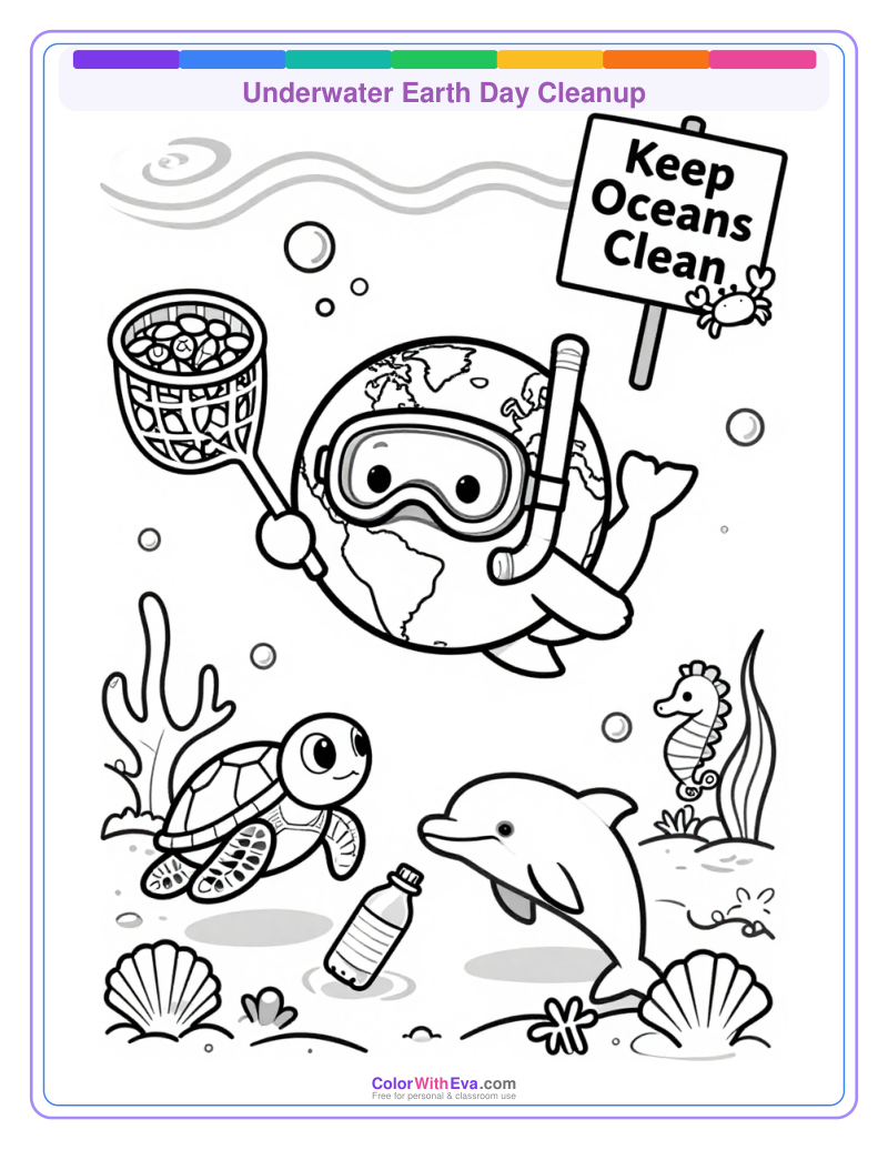 Underwater Earth Day Cleanup thumbnail