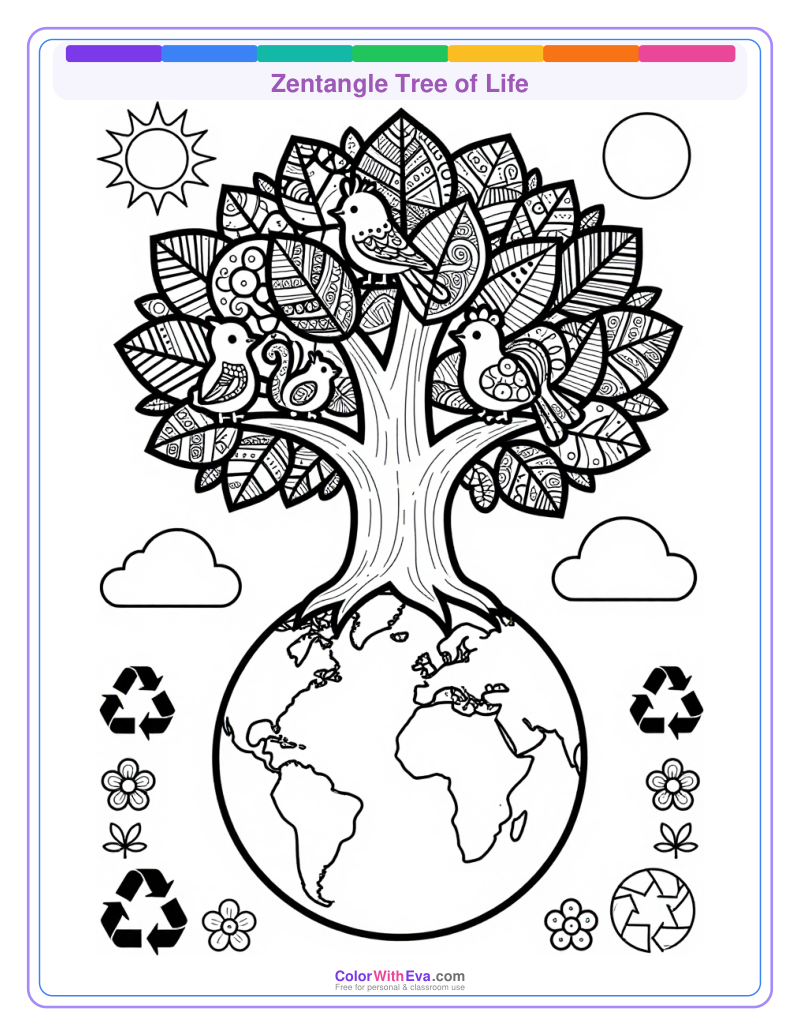 Zentangle Tree of Life thumbnail