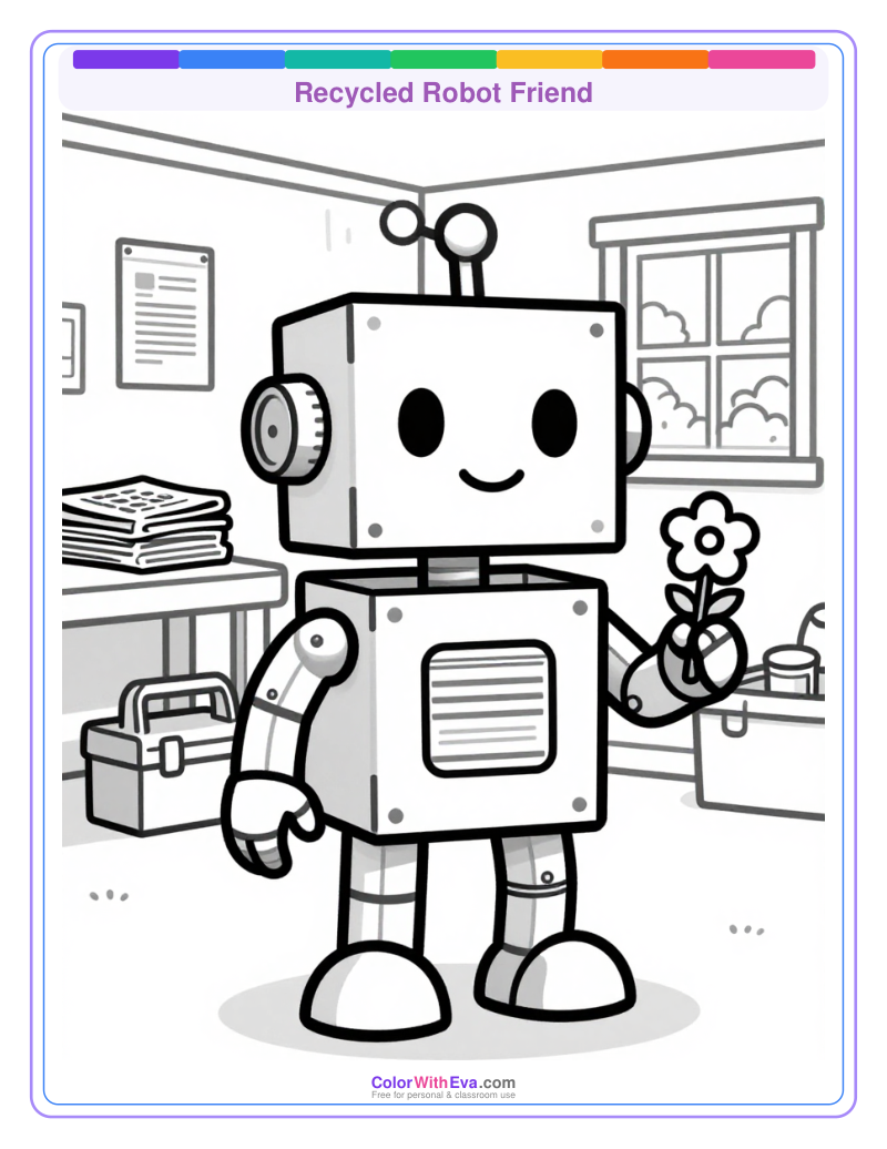 Recycled Robot Friend preview
