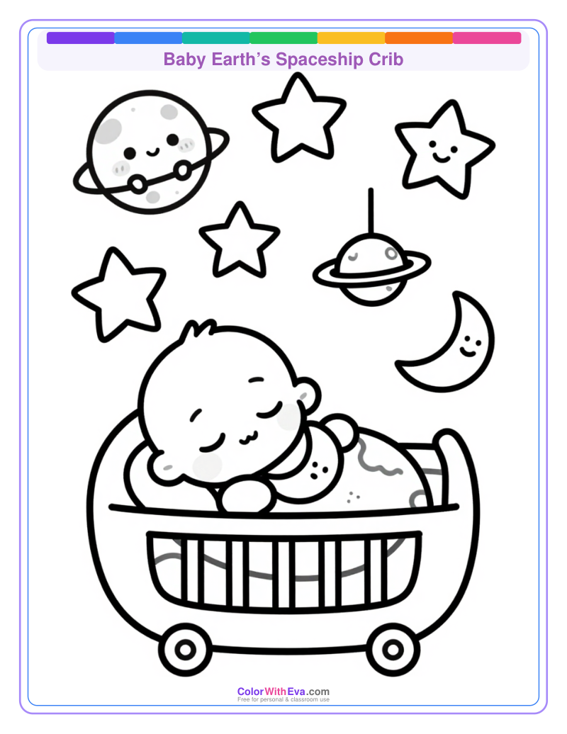 Baby Earth’s Spaceship Crib thumbnail
