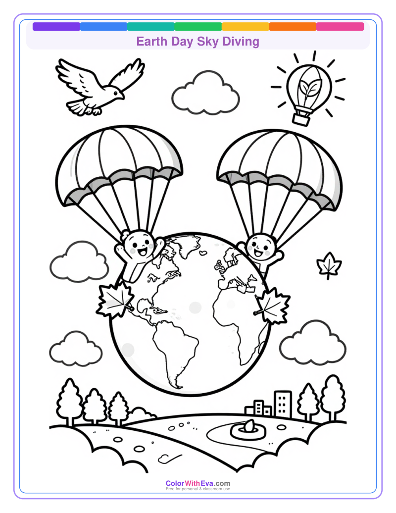 Earth Day Sky Diving thumbnail