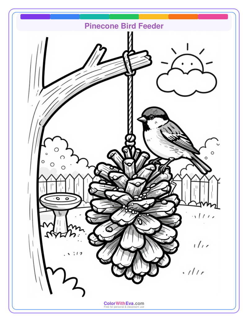 Pinecone Bird Feeder preview