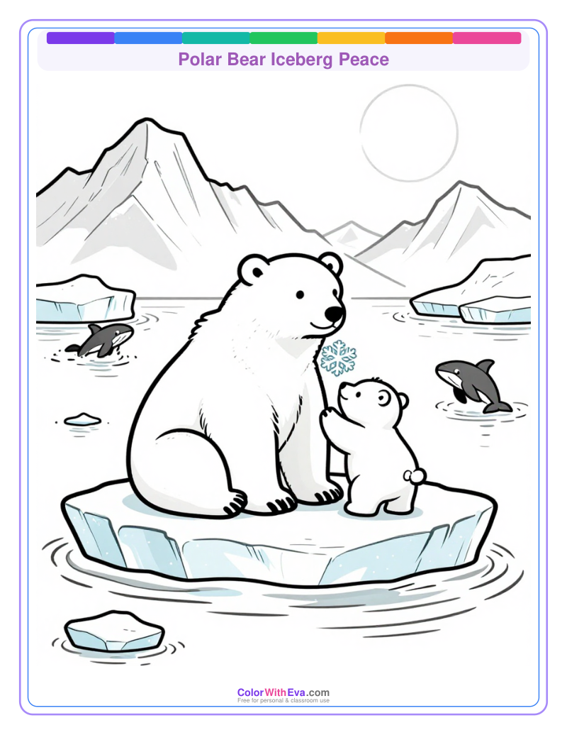 Polar Bear Iceberg Peace preview