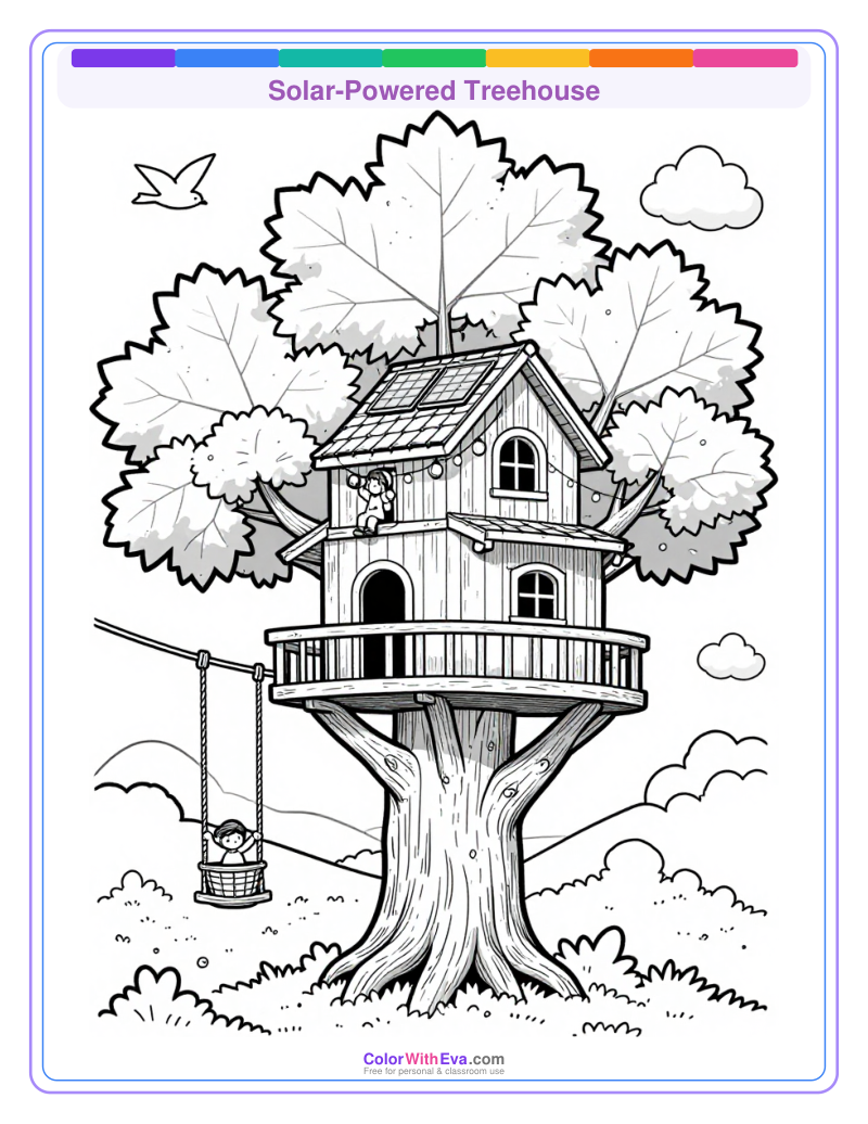 Solar-Powered Treehouse preview