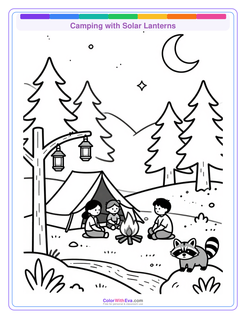 Camping with Solar Lanterns preview