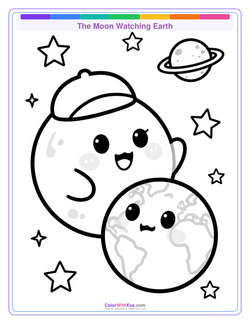 The Moon Watching Earth preview