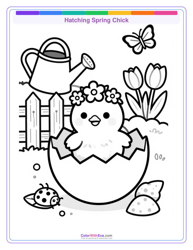 Hatching Spring Chick preview