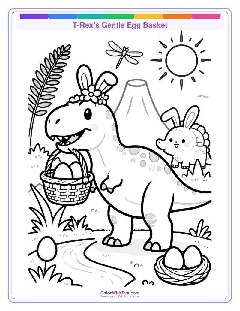T-Rex’s Gentle Egg Basket thumbnail