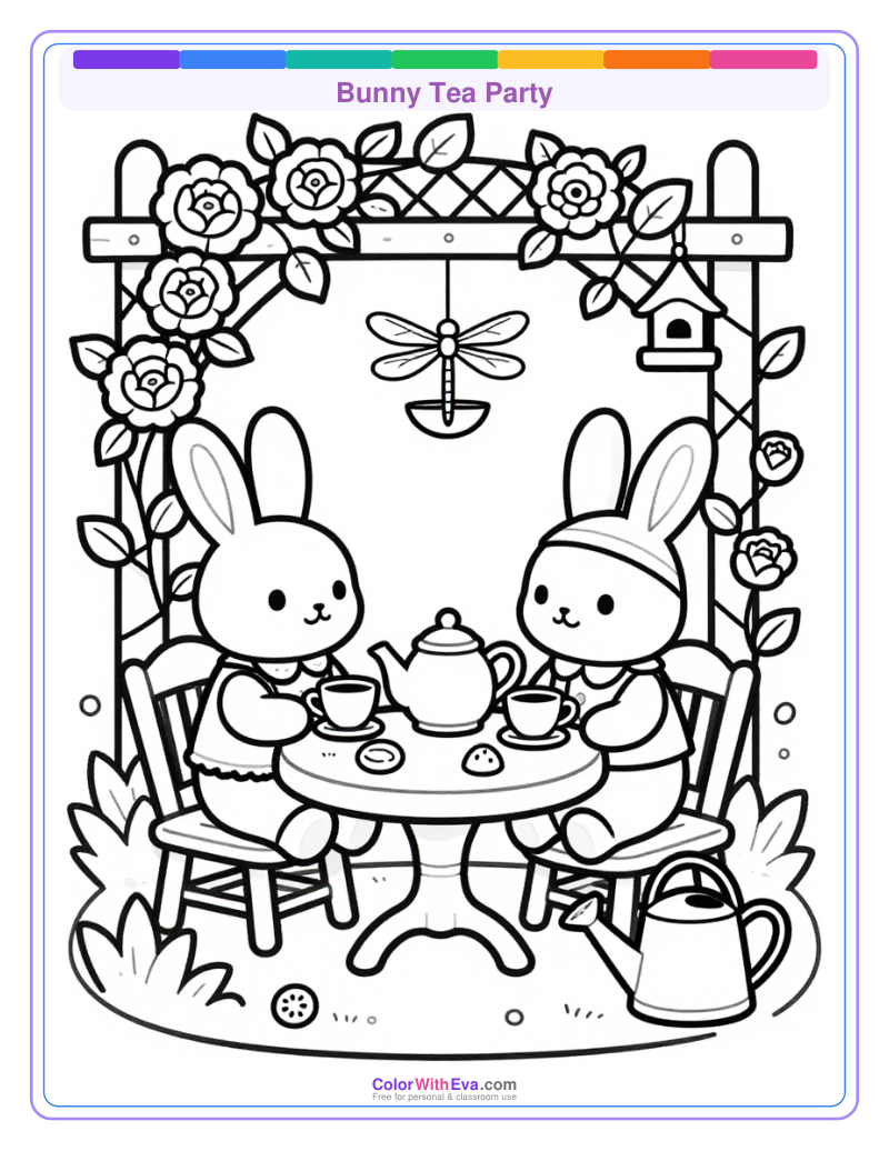 Bunny Tea Party preview