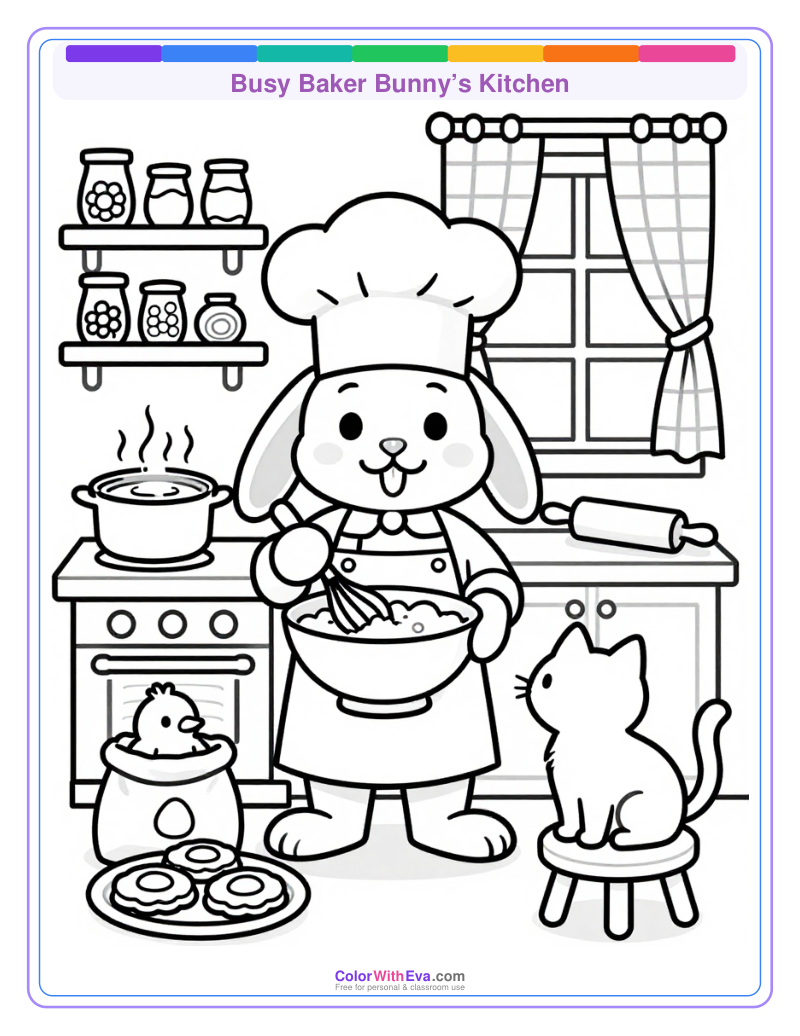 Busy Baker Bunny’s Kitchen thumbnail