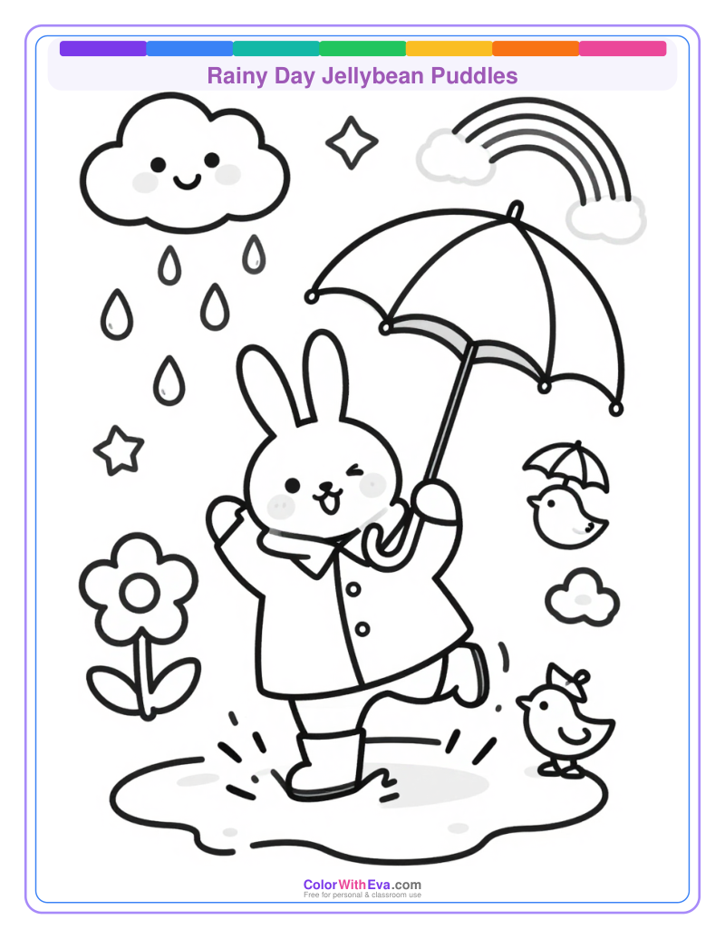Rainy Day Jellybean Puddles thumbnail