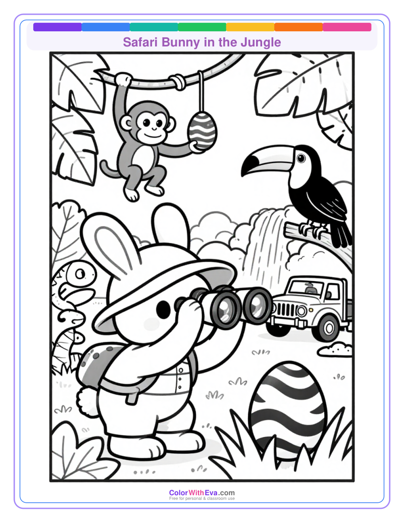 Safari Bunny in the Jungle preview