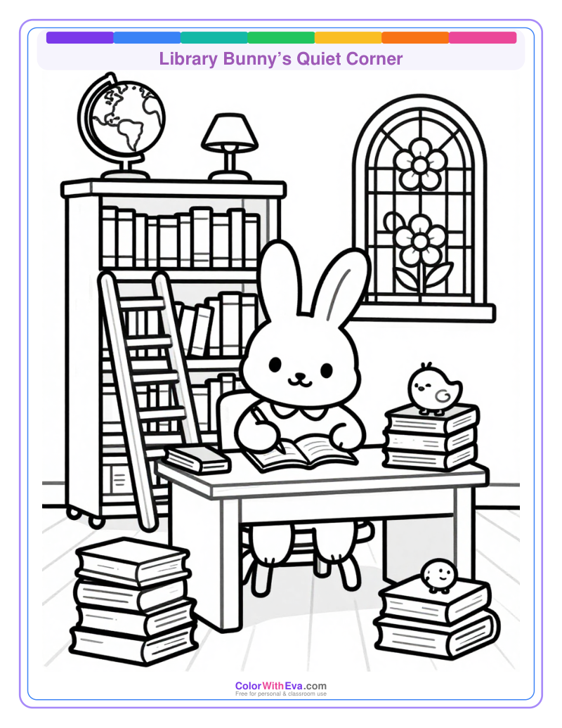 Library Bunny’s Quiet Corner thumbnail