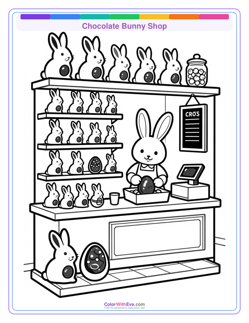 Chocolate Bunny Shop preview