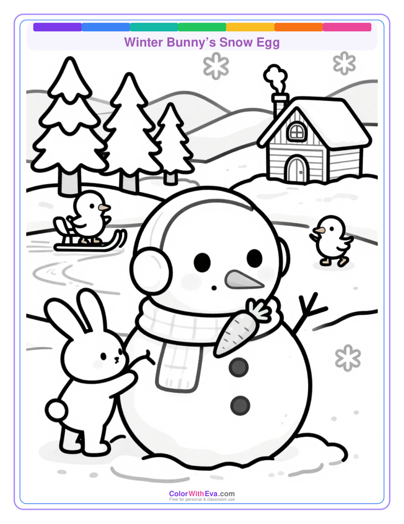 Winter Bunny’s Snow Egg thumbnail