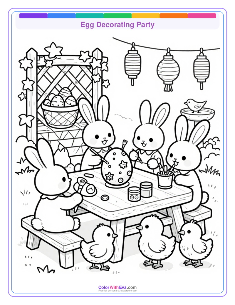 Egg Decorating Party preview